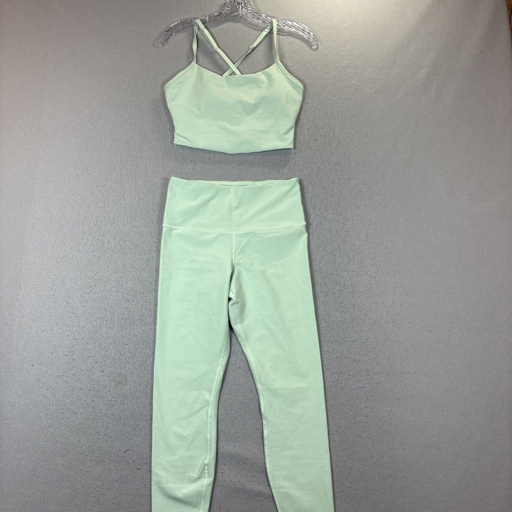 Savage X Fenty legging and sports bra set Size Small Light Green NWOT